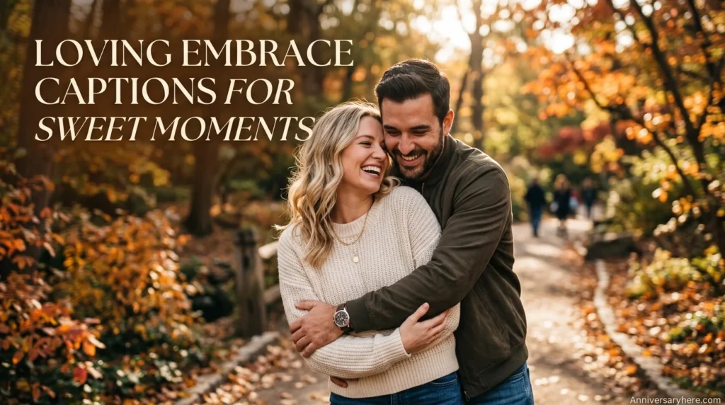 Loving Embrace Captions for Sweet Moments