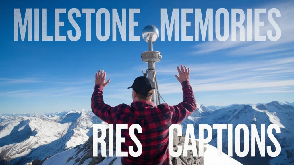 Milestone Memories Captions