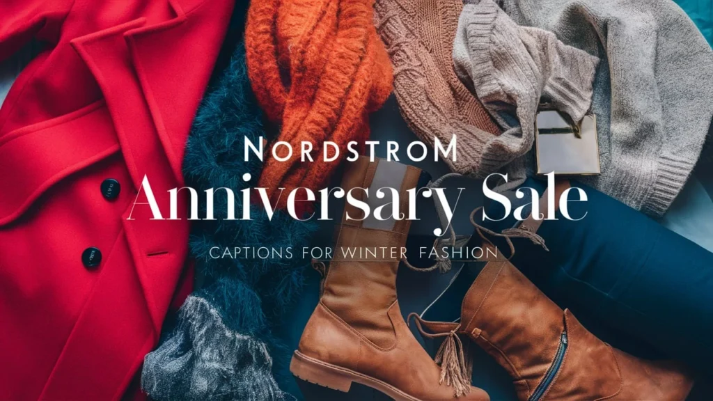 Nordstrom Anniversary Sale Captions for Winter Fashion