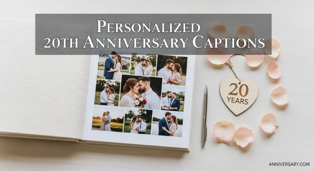Personalized 20th Anniversary Captions