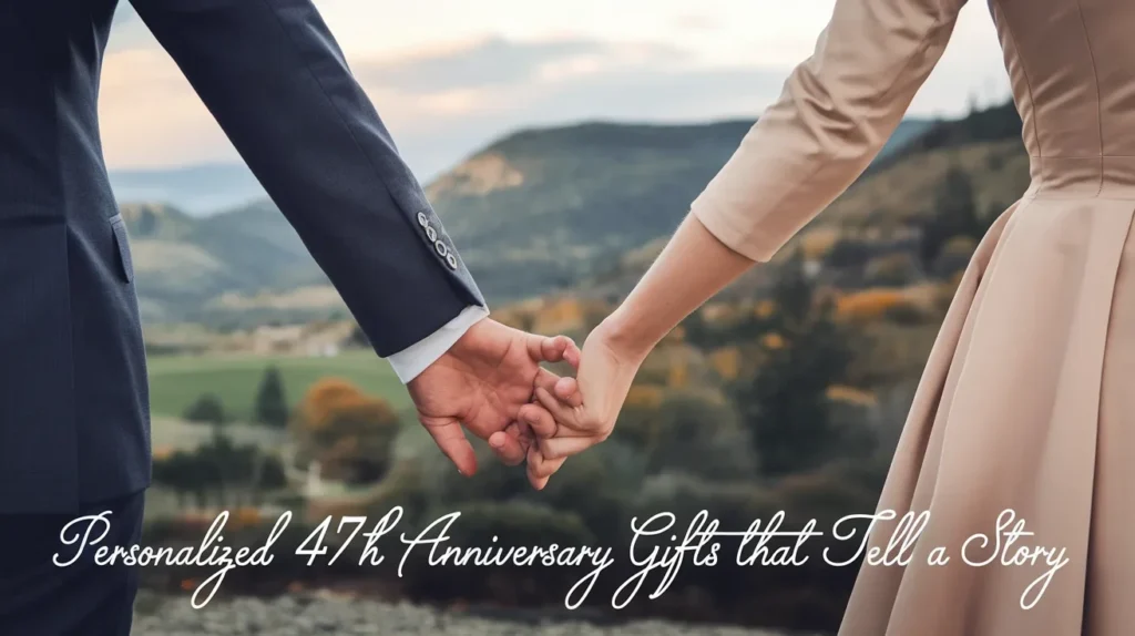 Personalized 47th Anniversary Gifts that Tell a Story