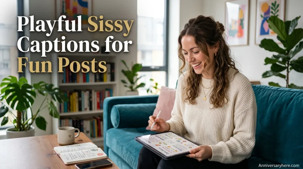 Playful Sissy Captions for Fun Posts
