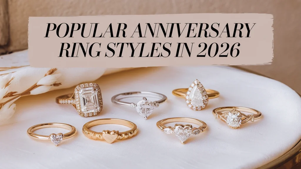 Popular Anniversary Ring Styles in 2026