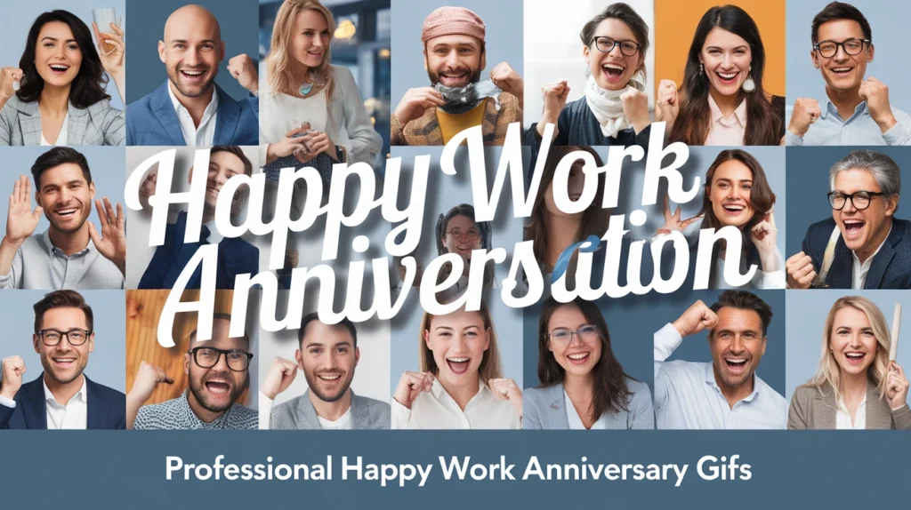 Professional Happy Work Anniversary GIFs