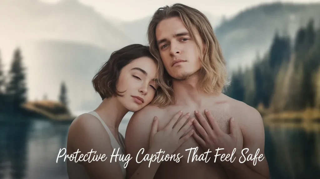 Protective Hug Captions That Feel Safe