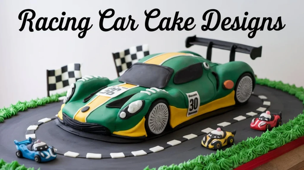 Racing Car Cake Designs