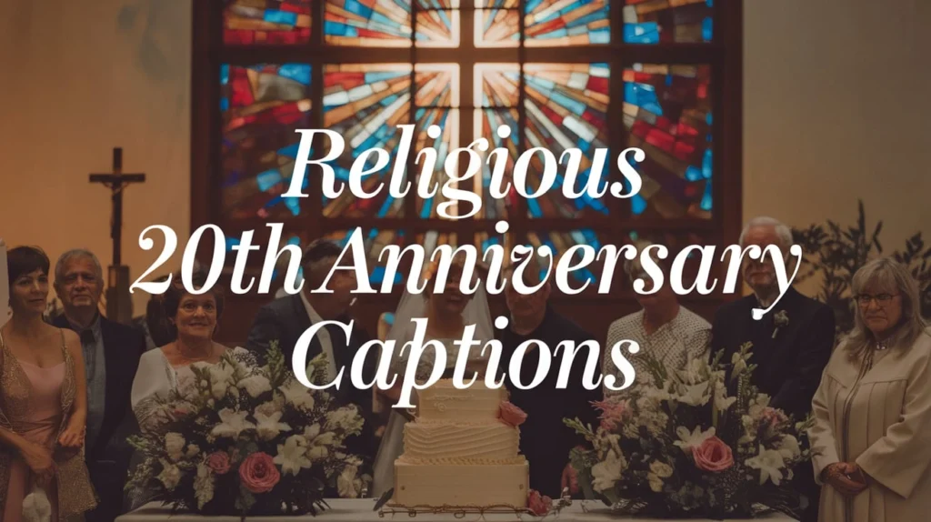 Religious 20th Anniversary Captions