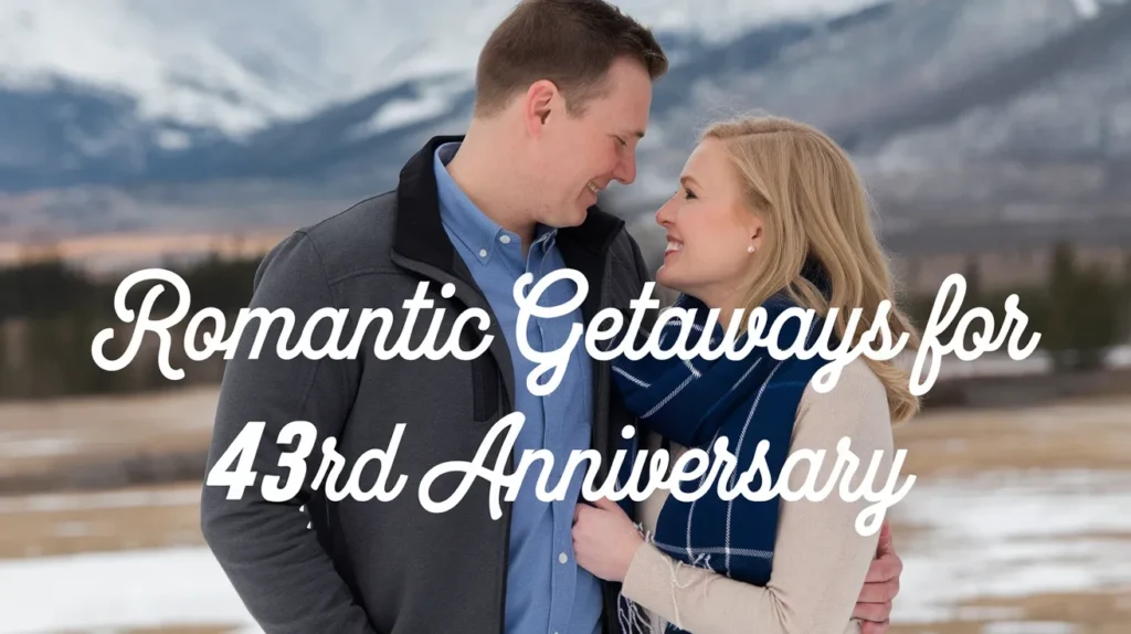 Romantic Getaways for 43rd Anniversary