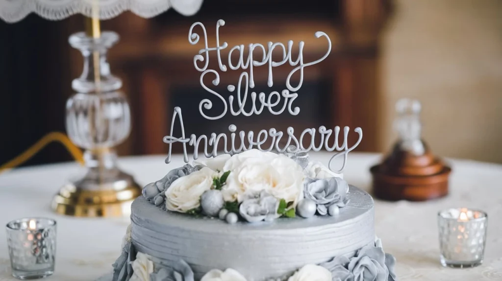 Romantic Silver Anniversary Messages