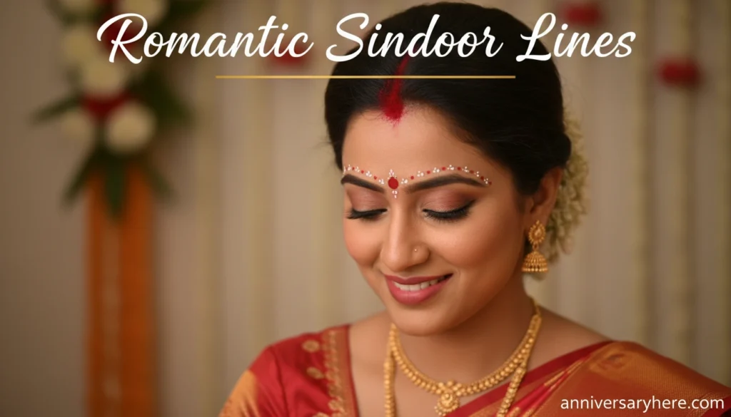 Romantic Sindoor Lines