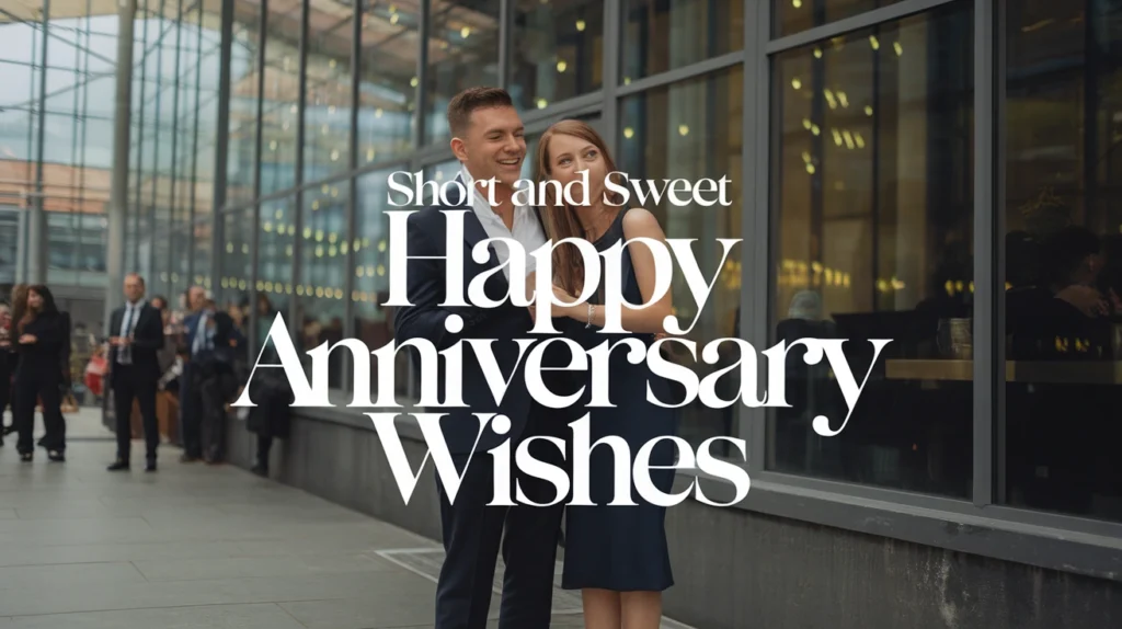 Short and Sweet Happy Anniversary Wishes