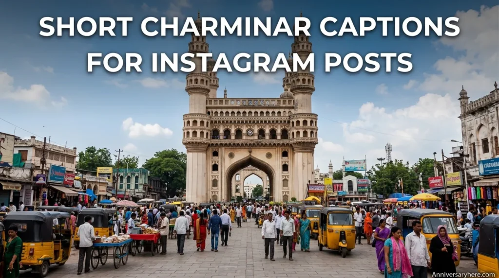 Short Charminar Captions for Instagram Posts