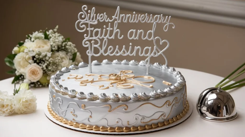 Silver Anniversary Faith and Blessings Captions