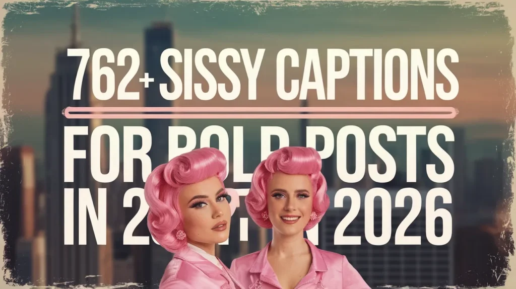 Sissy Captions for Bold Posts in 2026