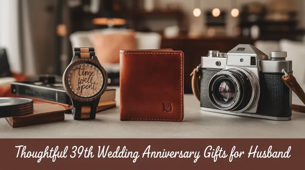 Thoughtful 39th Wedding Anniversary Gifts for Husband