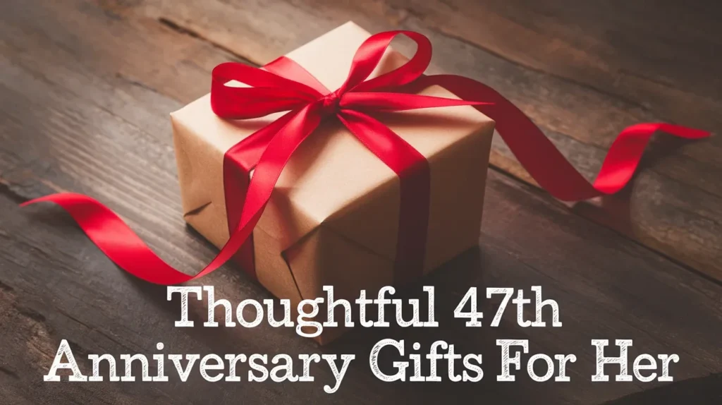 Thoughtful 47th Anniversary Gifts for Her