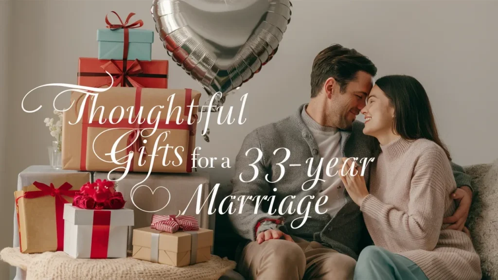Thoughtful Gifts for a 33-Year Marriage