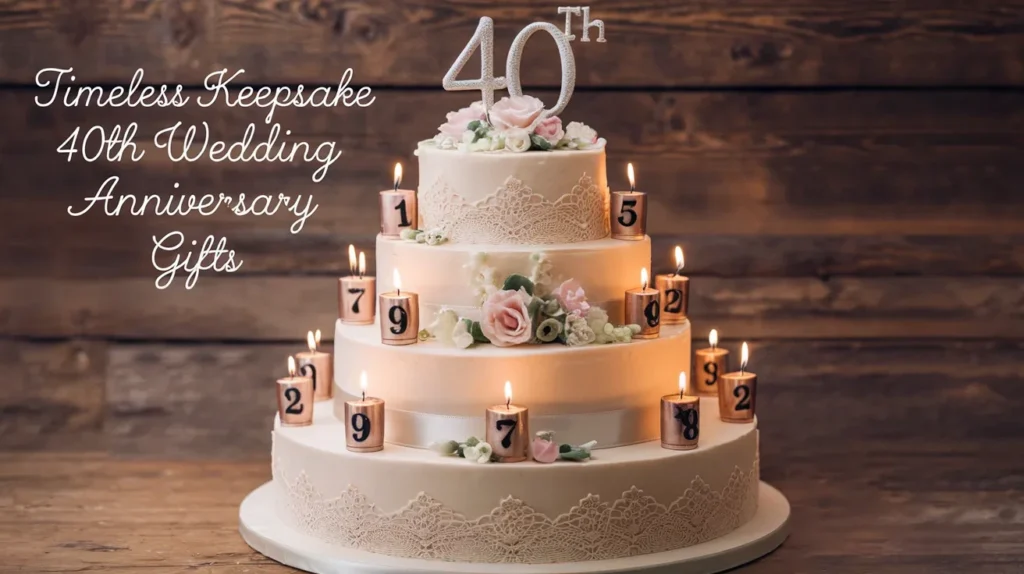 Timeless Keepsake 40th Wedding Anniversary Gifts