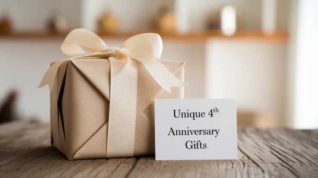 Unique 4th Anniversary Gifts