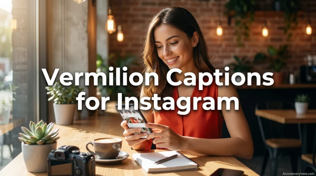 Vermilion Captions for Instagram