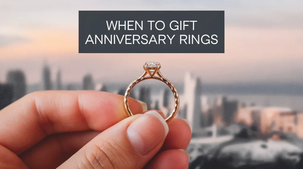 When to Gift Anniversary Rings
