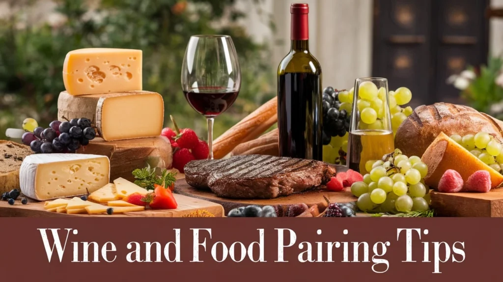 Wine and Food Pairing Tips