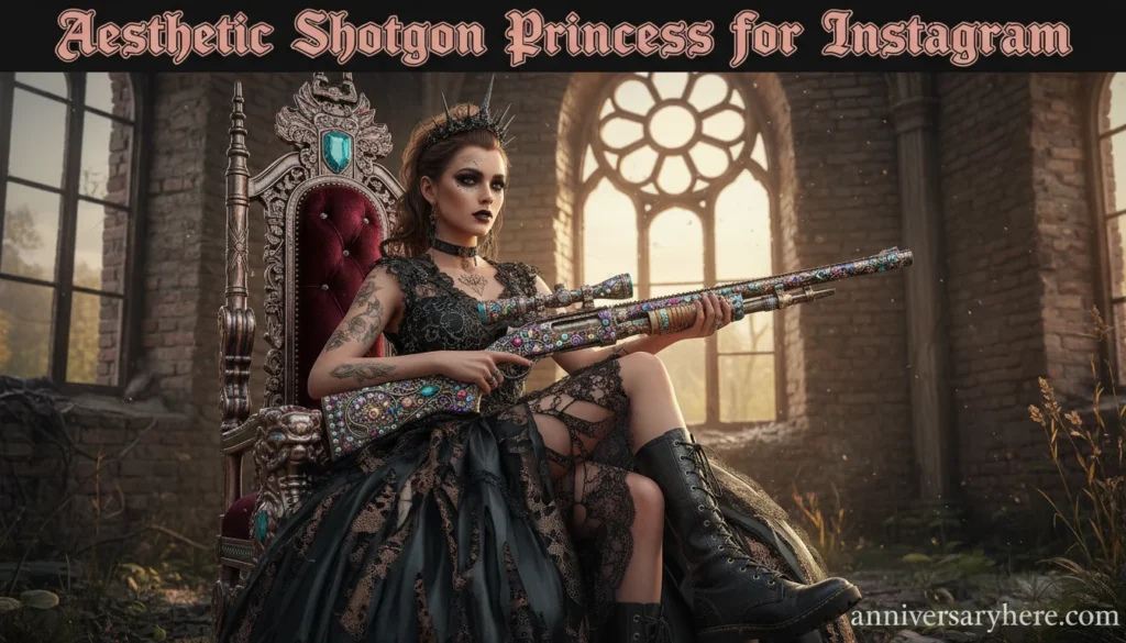 Aesthetic Shotgun Princess Captions for Instagram