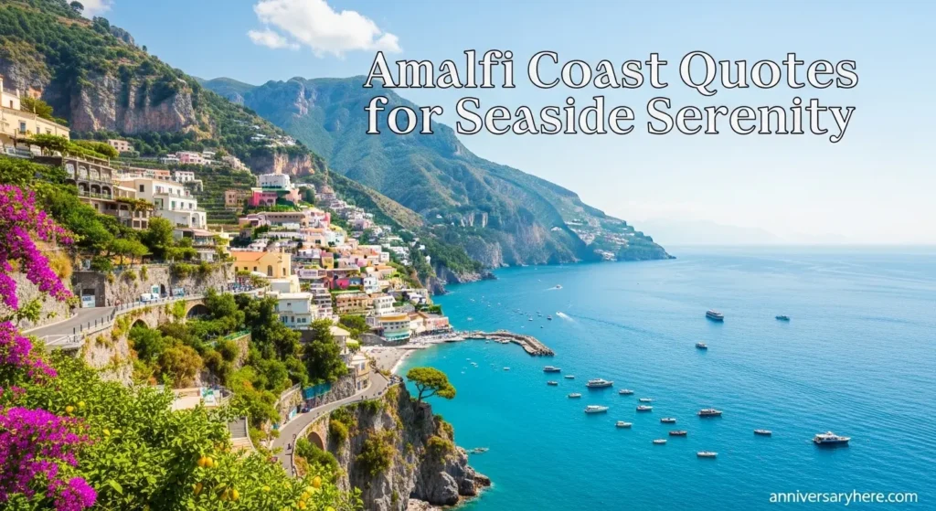 Amalfi Coast Quotes for Seaside Serenity
