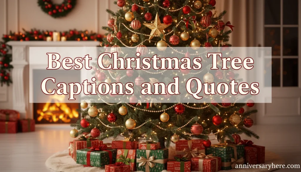 Best Christmas Tree Captions and Quotes