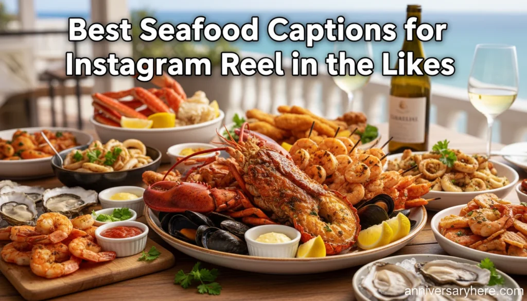 Best Seafood Captions for Instagram Reel in the Likes