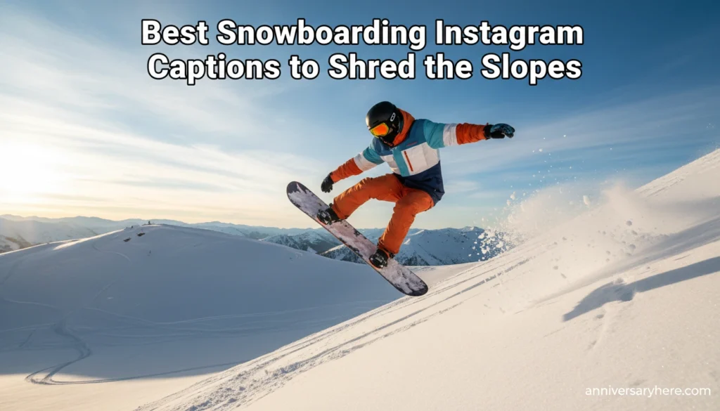 Best Snowboarding Instagram Captions to Shred the Slopes
