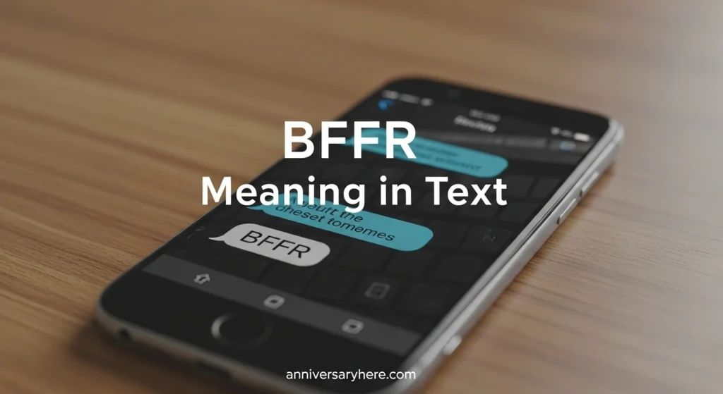 BFFR Meaning in Text