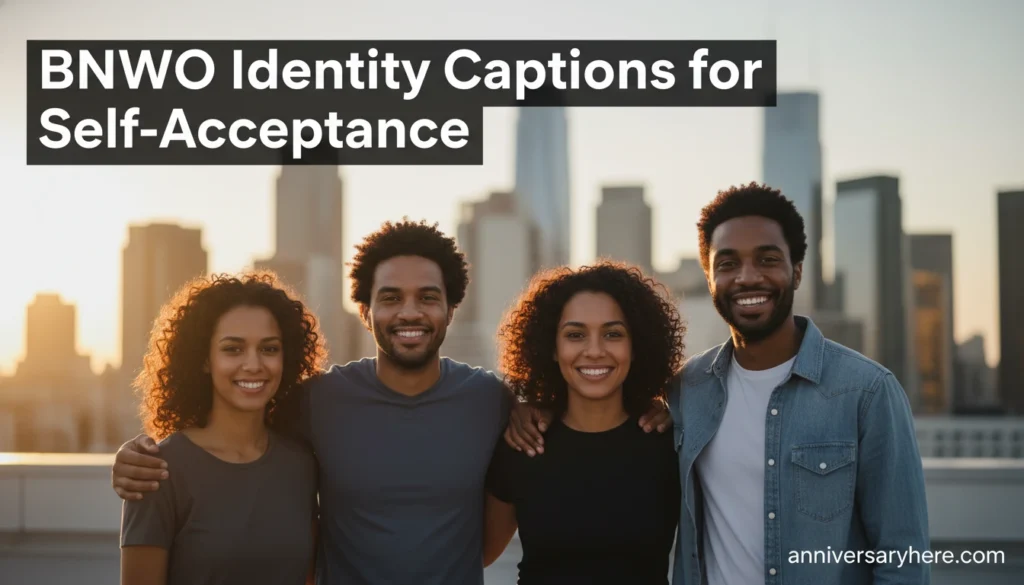 BNWO Identity Captions for Self-Acceptance