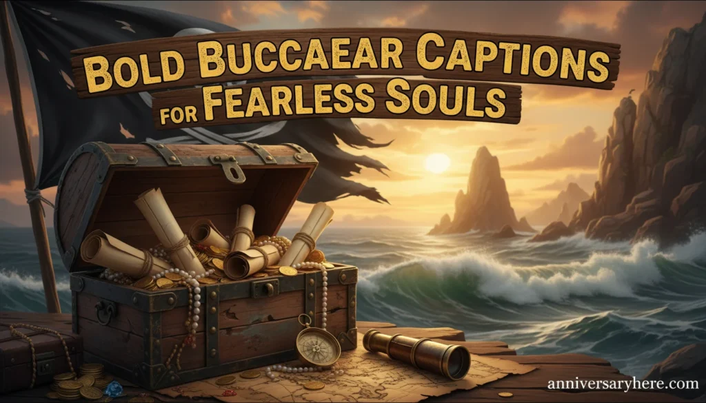 Bold Buccaneer Captions for Fearless Souls