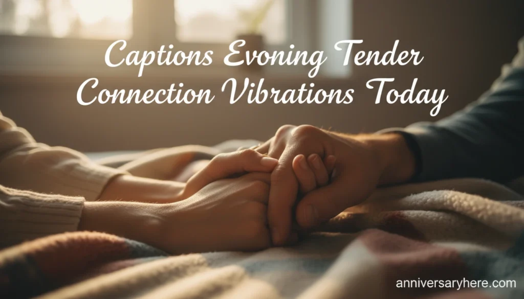 Captions Evoking Tender Connection Vibrations Today