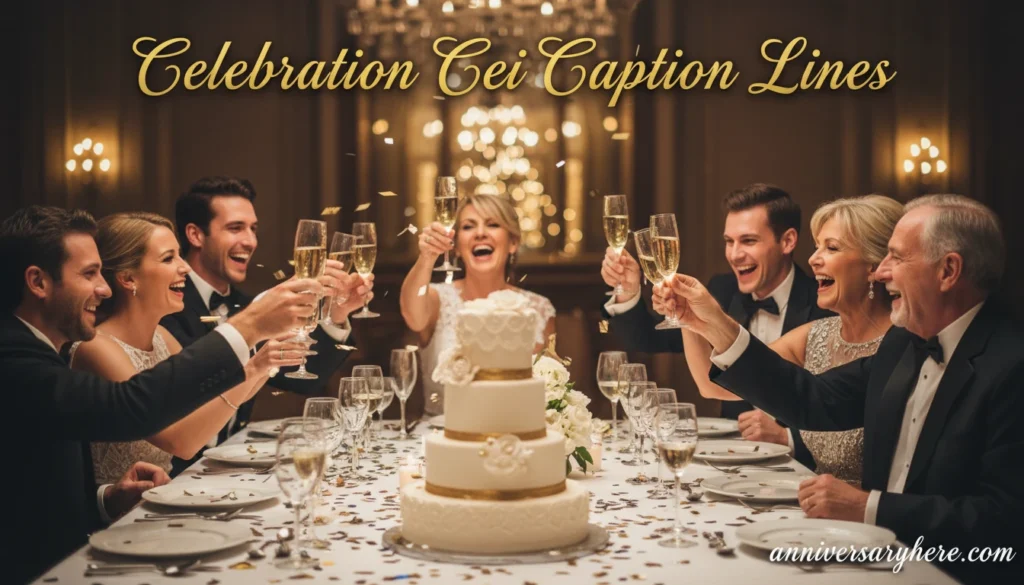 Celebration Cei Caption Lines
