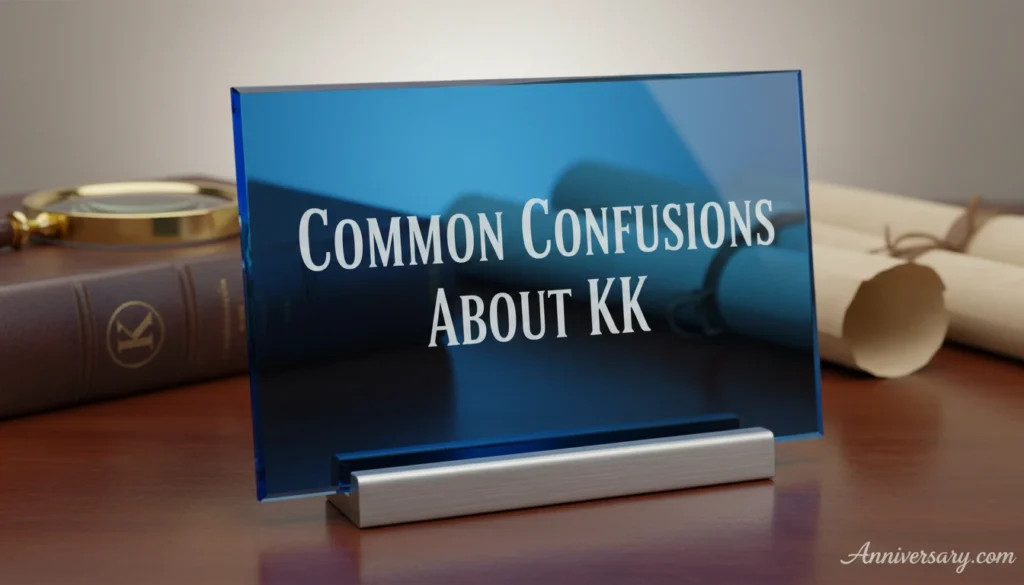 Common Confusions About KK