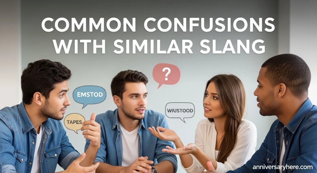 Common Confusions with Similar Slang