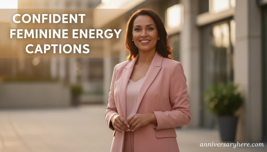 Confident Feminine Energy Captions