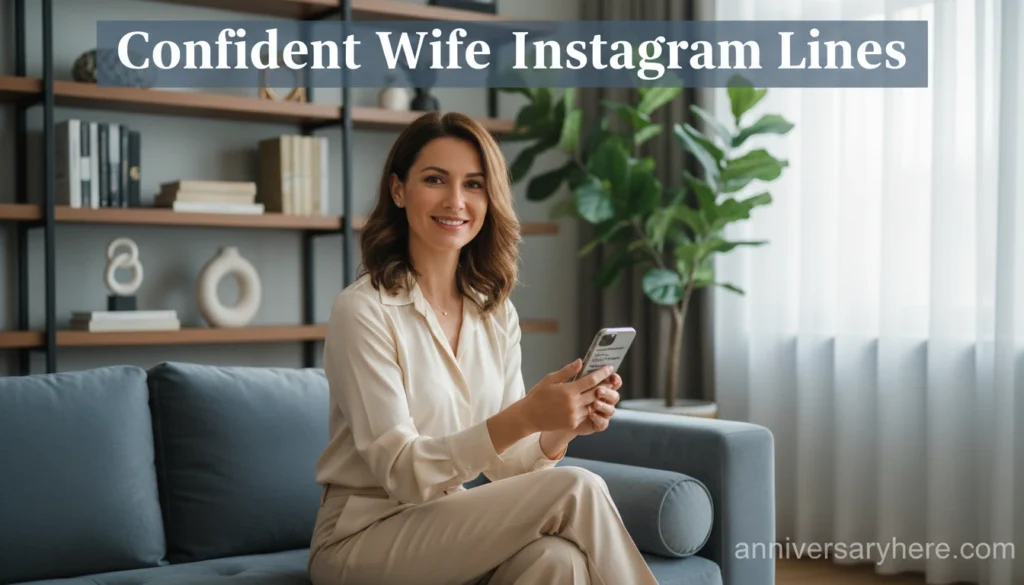 Confident Wife Instagram Lines