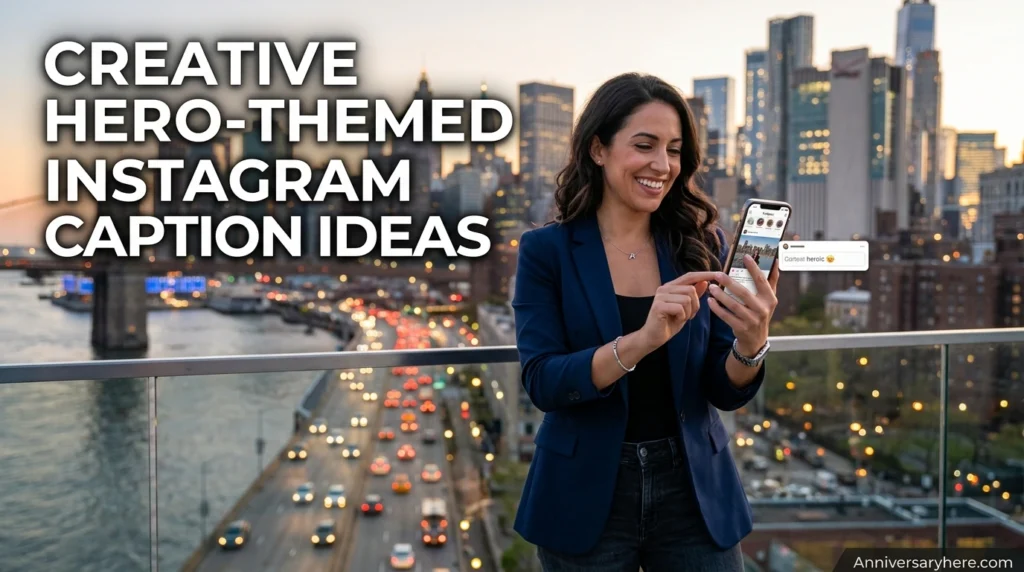 Creative Hero-Themed Instagram Caption Ideas