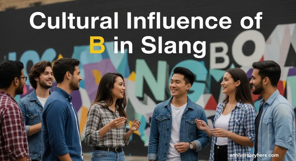 Cultural Influence of B in Slang