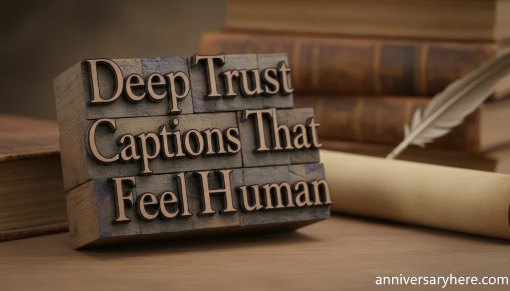Deep Trust Captions That Feel Human