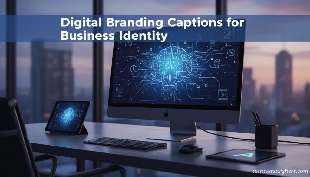 Digital Branding Captions for Business Identity