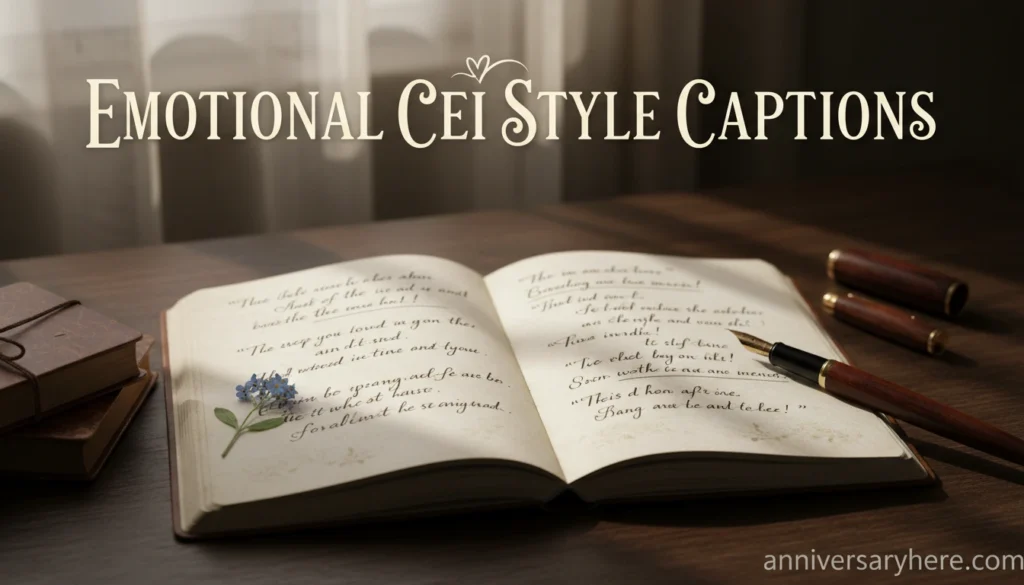 Emotional Cei Style Captions