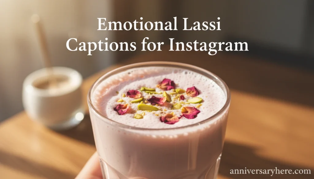 Emotional Lassi Captions for Instagram