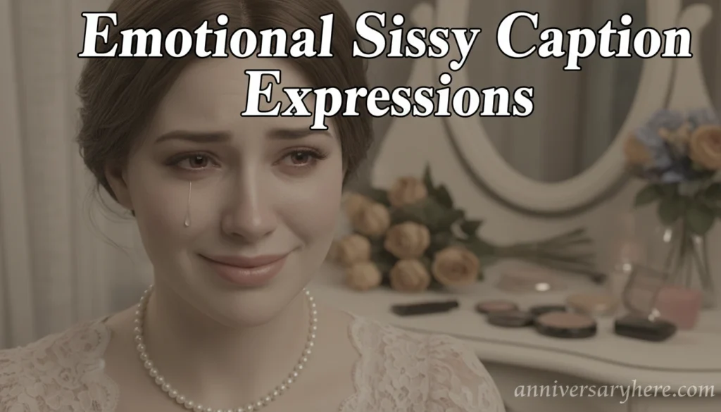 Emotional Sissy Caption Expressions