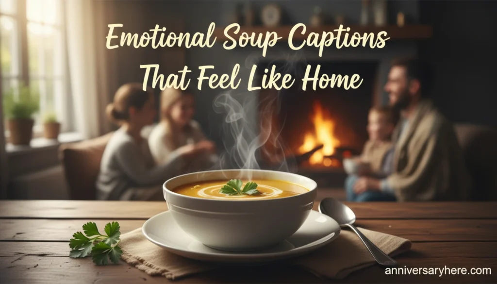 Emotional Soup Captions That Feel Like Home