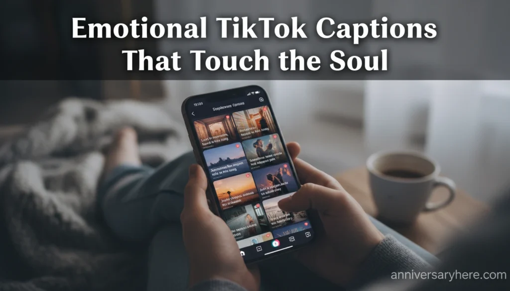 Emotional TikTok Captions That Touch the Soul