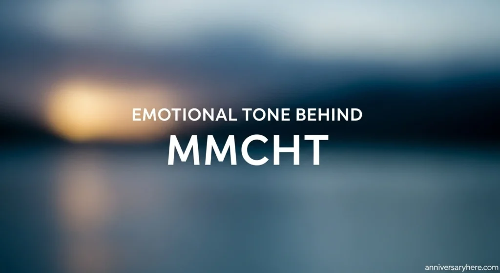 Emotional Tone Behind MMCHT